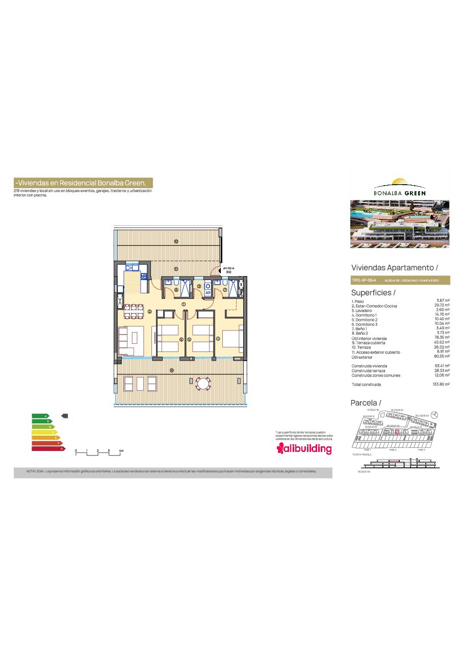 Plano Ático · 3 dorm.