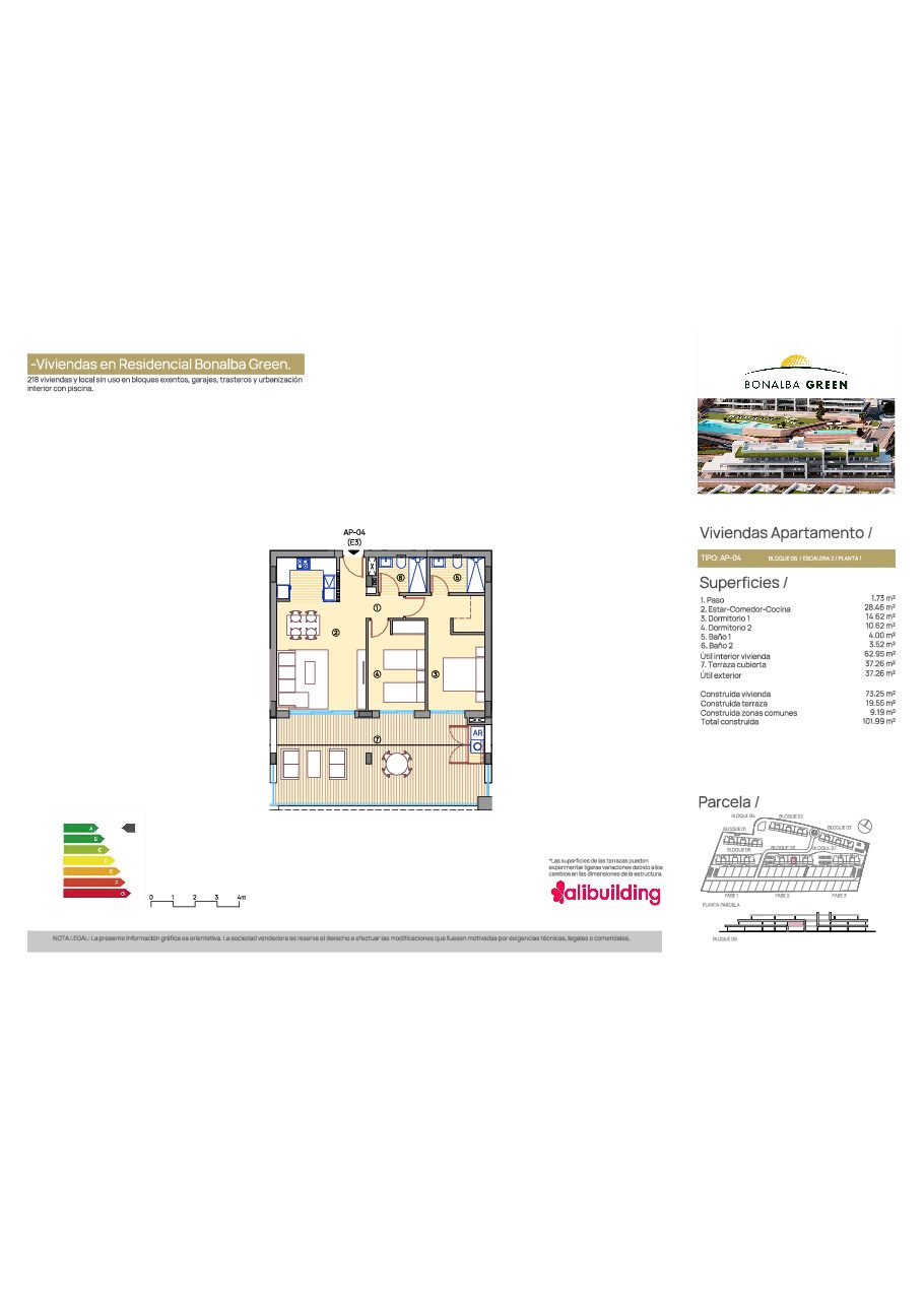 Plano Apartamento · 2 dorm.