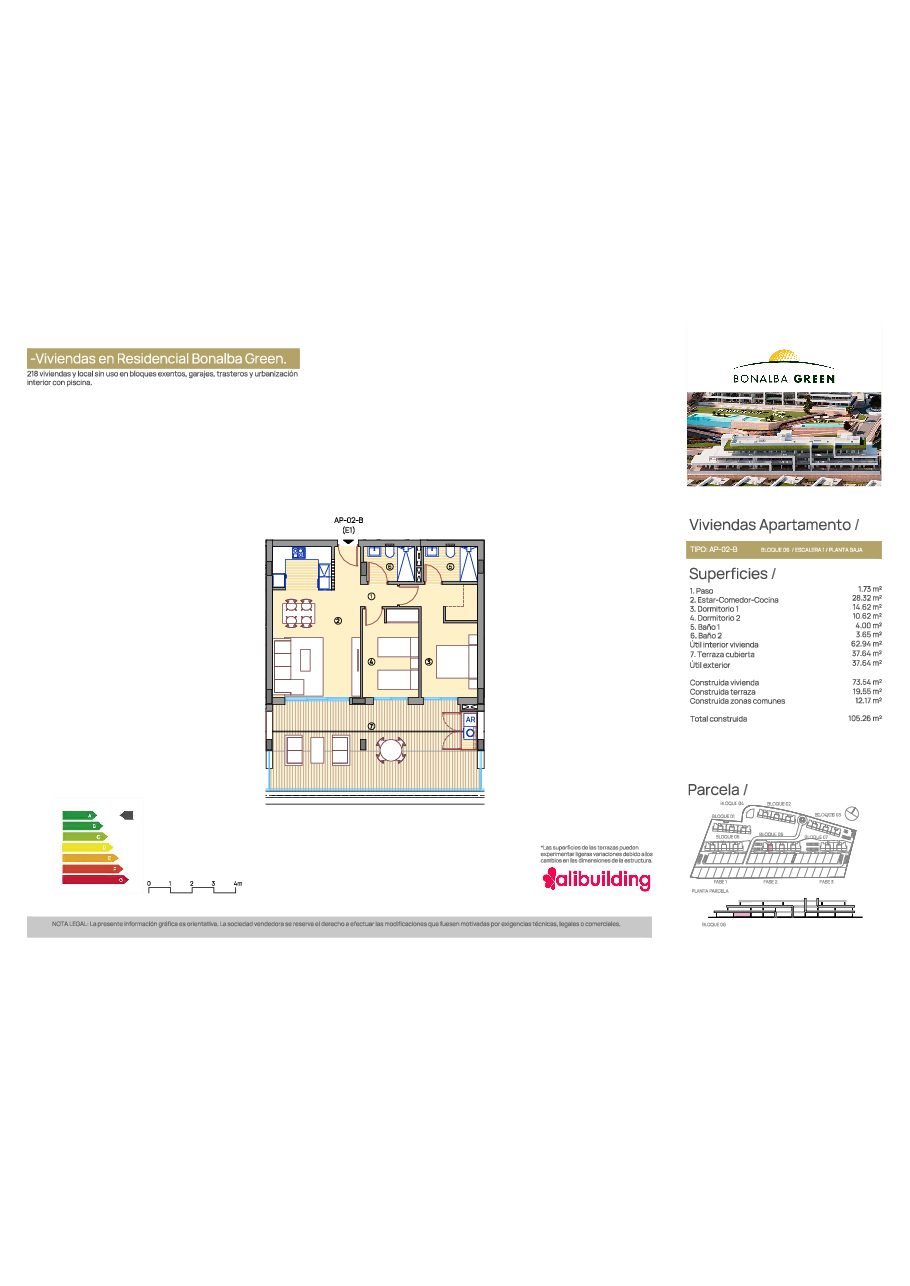 Plano Bajo · 2 dorm.
